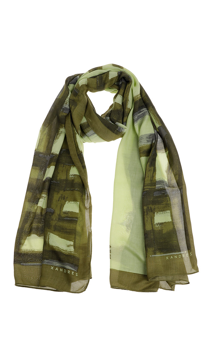 Sjaals groen Xandres