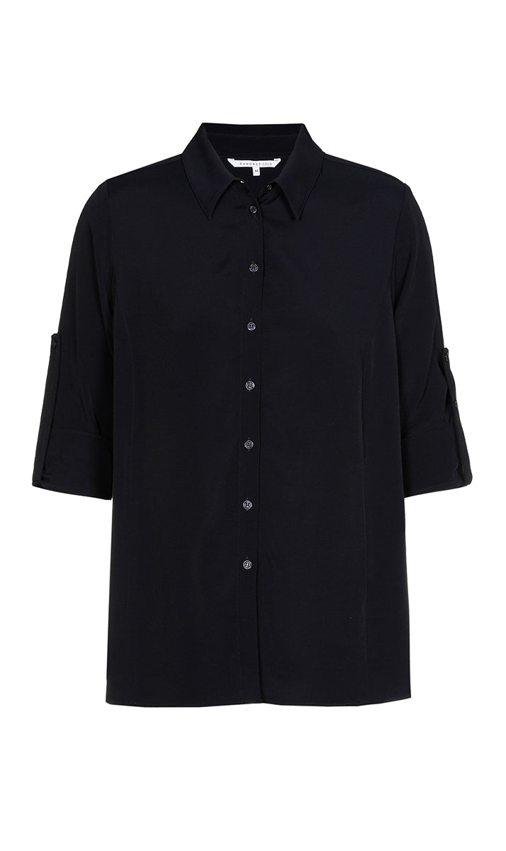 Blouses korte mouw blauw Xandres Gold