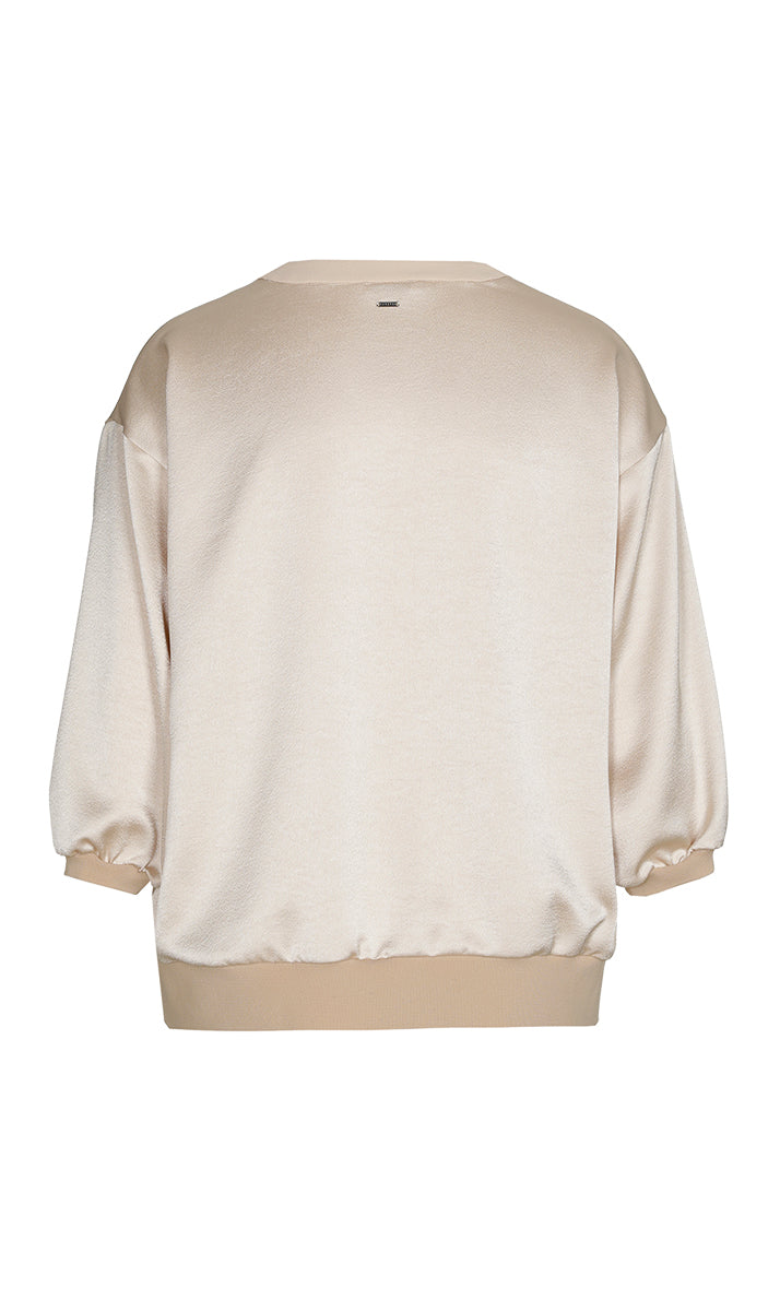 Blouses korte mouw beige Xandres Gold