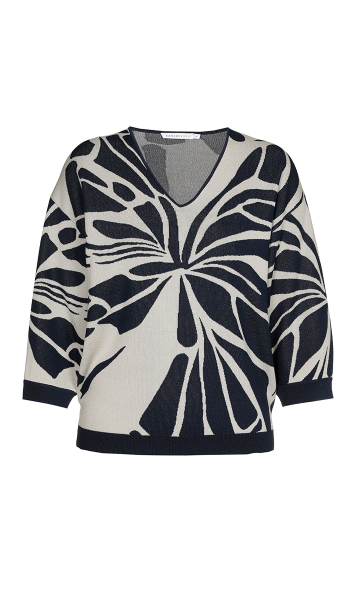 Pulls blauw Xandres Gold