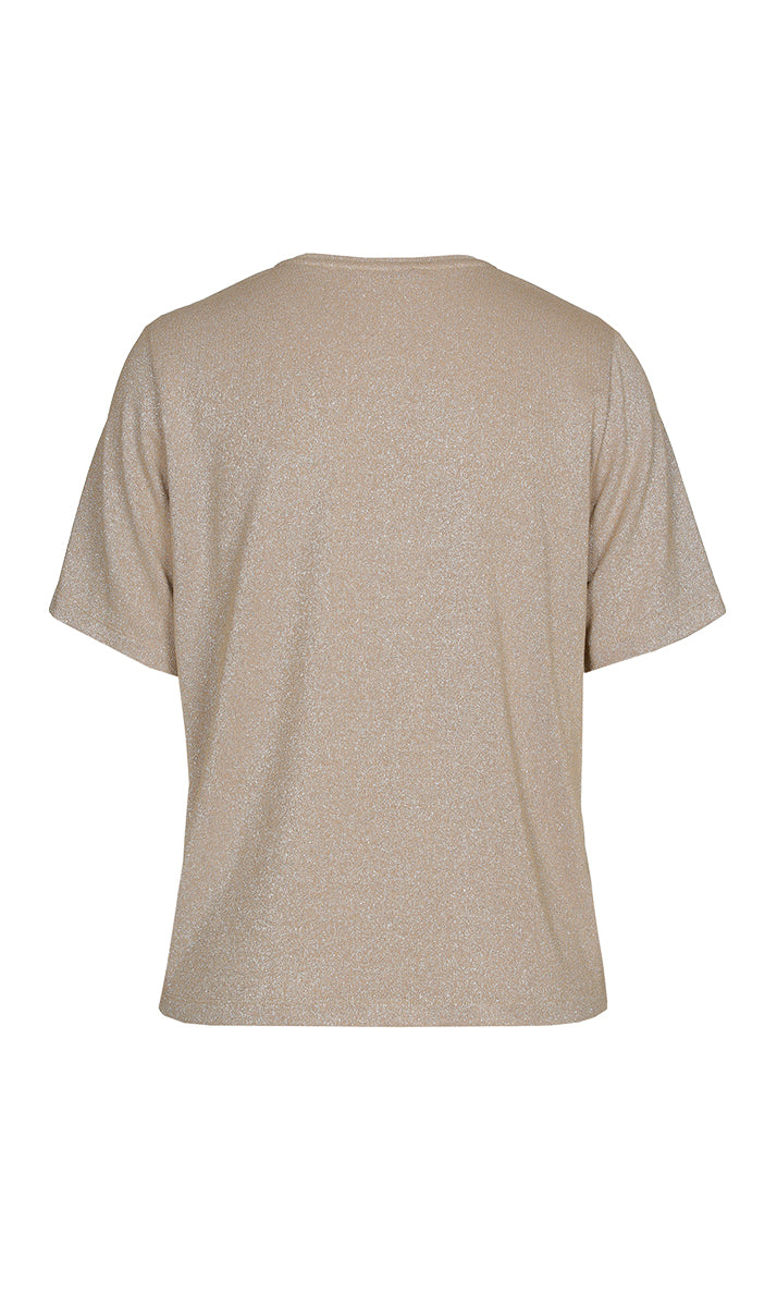 T-shirts korte mouw bruin Xandres Gold