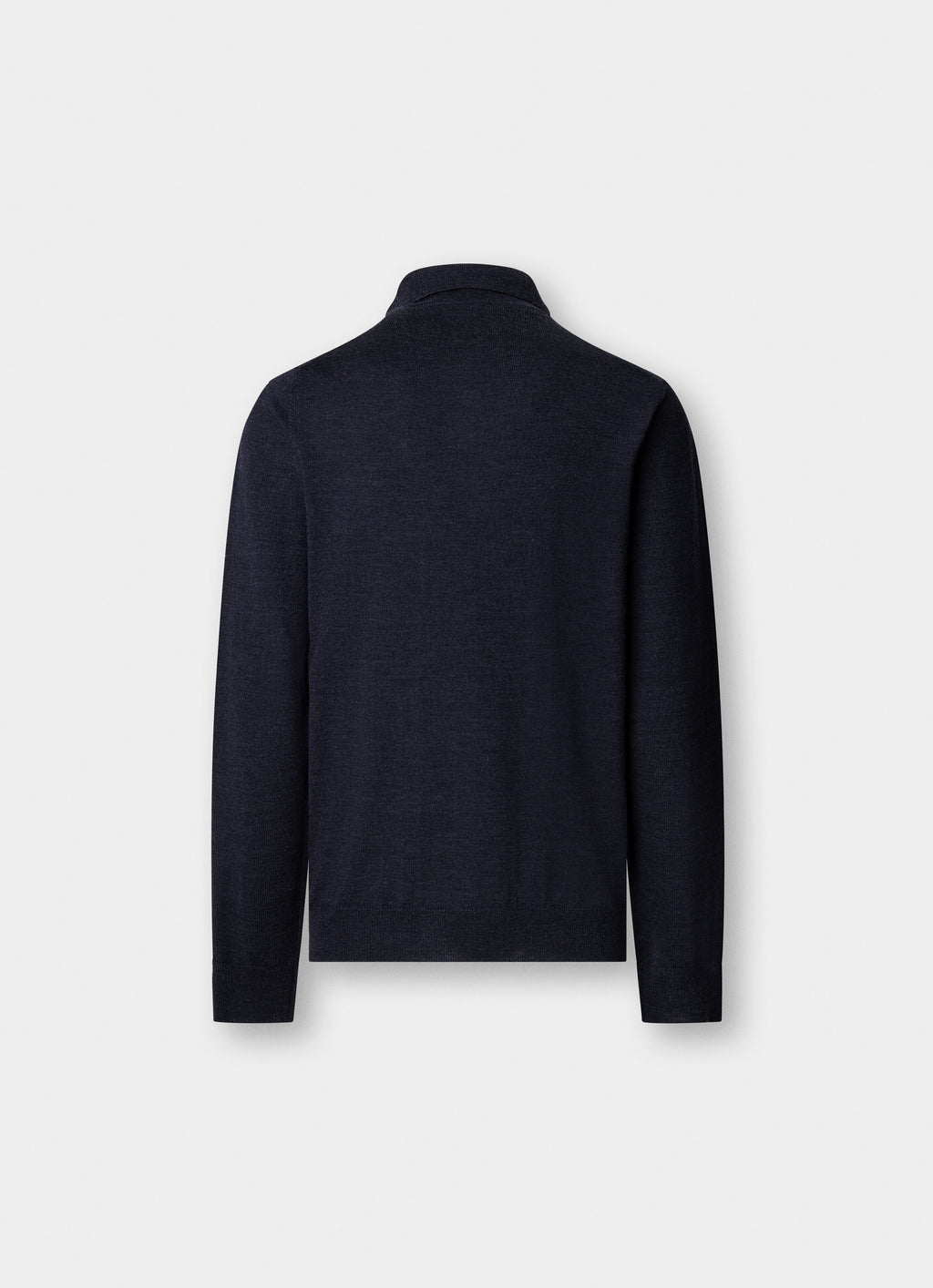 Polo's lange mouw navy Façonnable