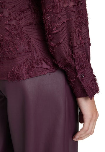 Blouses lange mouw paars Betty & Co