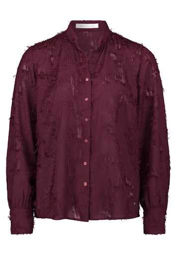 Blouses lange mouw paars Betty & Co