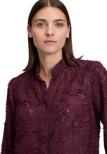 Blouses lange mouw paars Betty & Co