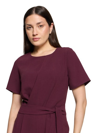 Jumpsuits korte mouw paars Betty & Co