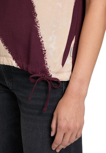 Blouses korte mouw rood Betty & Co