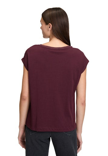 Blouses korte mouw rood Betty & Co