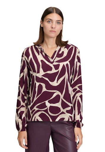 Blouses lange mouw rood Betty & Co
