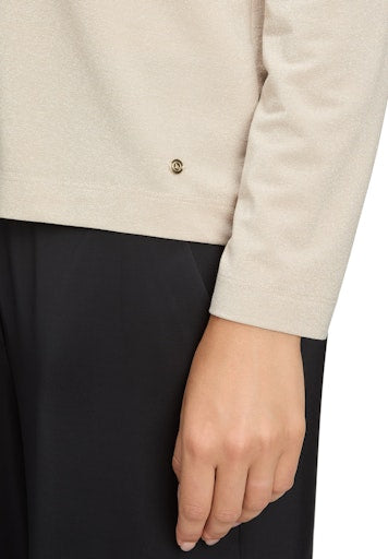 Blouses lange mouw beige Betty & Co