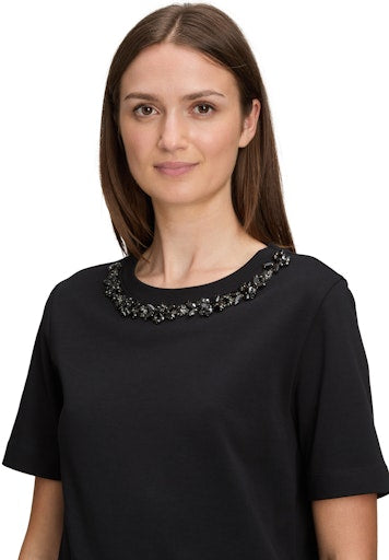Blouses korte mouw zwart Betty & Co
