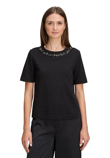 Blouses korte mouw zwart Betty & Co