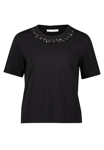 Blouses korte mouw zwart Betty & Co