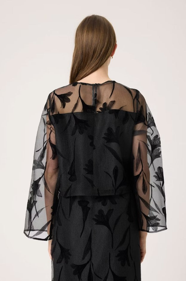 Blouses lange mouw zwart Soaked In Luxury