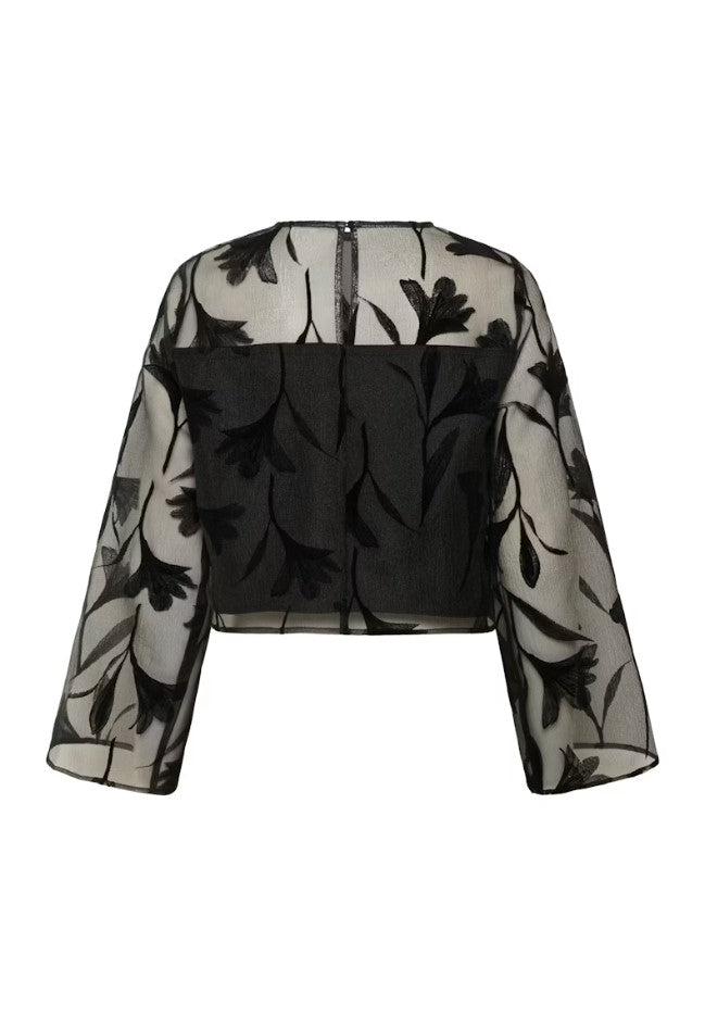 Blouses lange mouw zwart Soaked In Luxury