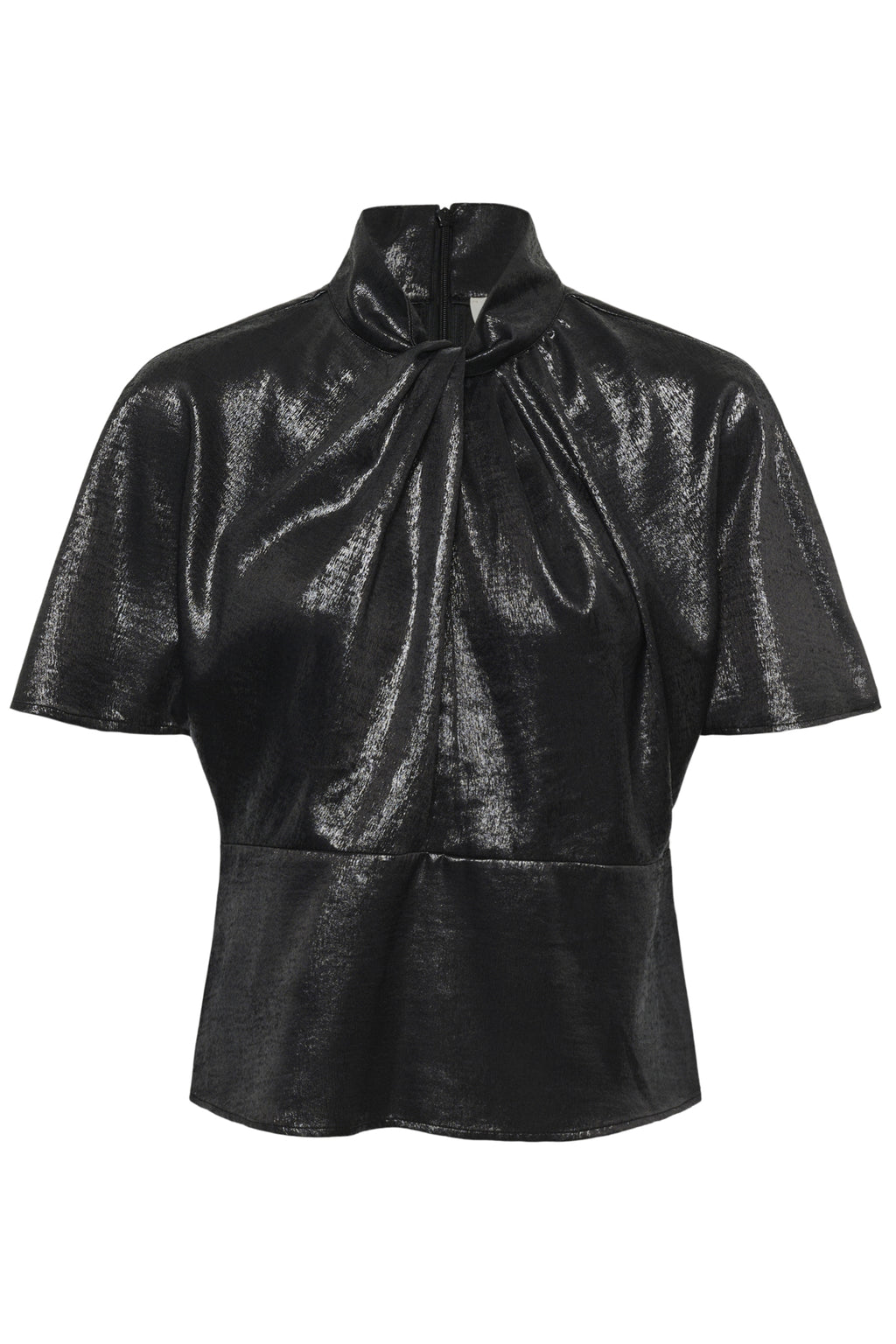 Blouses korte mouw zwart Soaked In Luxury