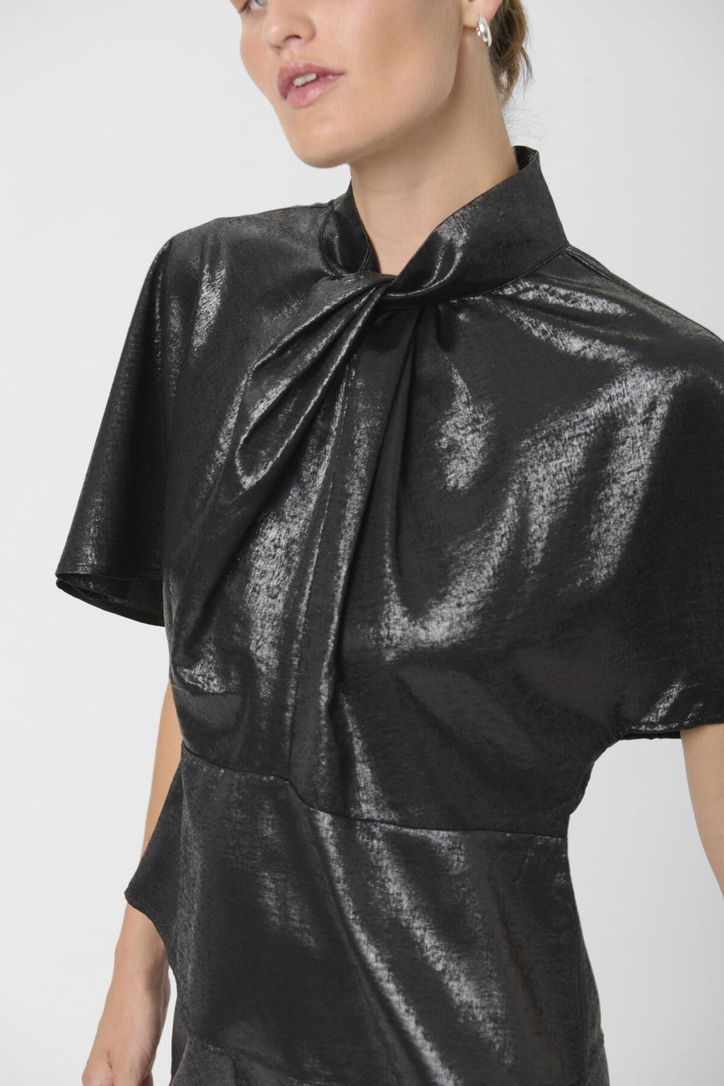 Blouses korte mouw zwart Soaked In Luxury