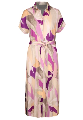 Jurken korte mouw rood Bianca