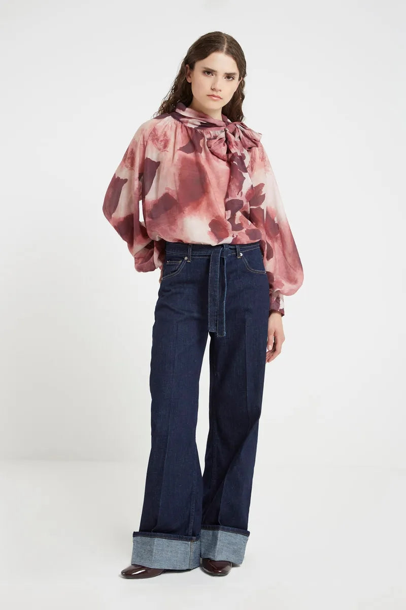 Blouses lange mouw multicolor Vicolo
