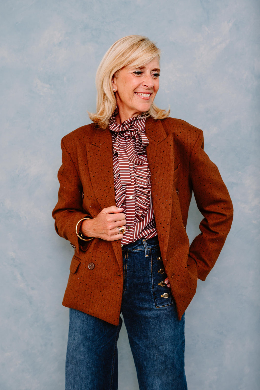 Blazers bruin Vicolo