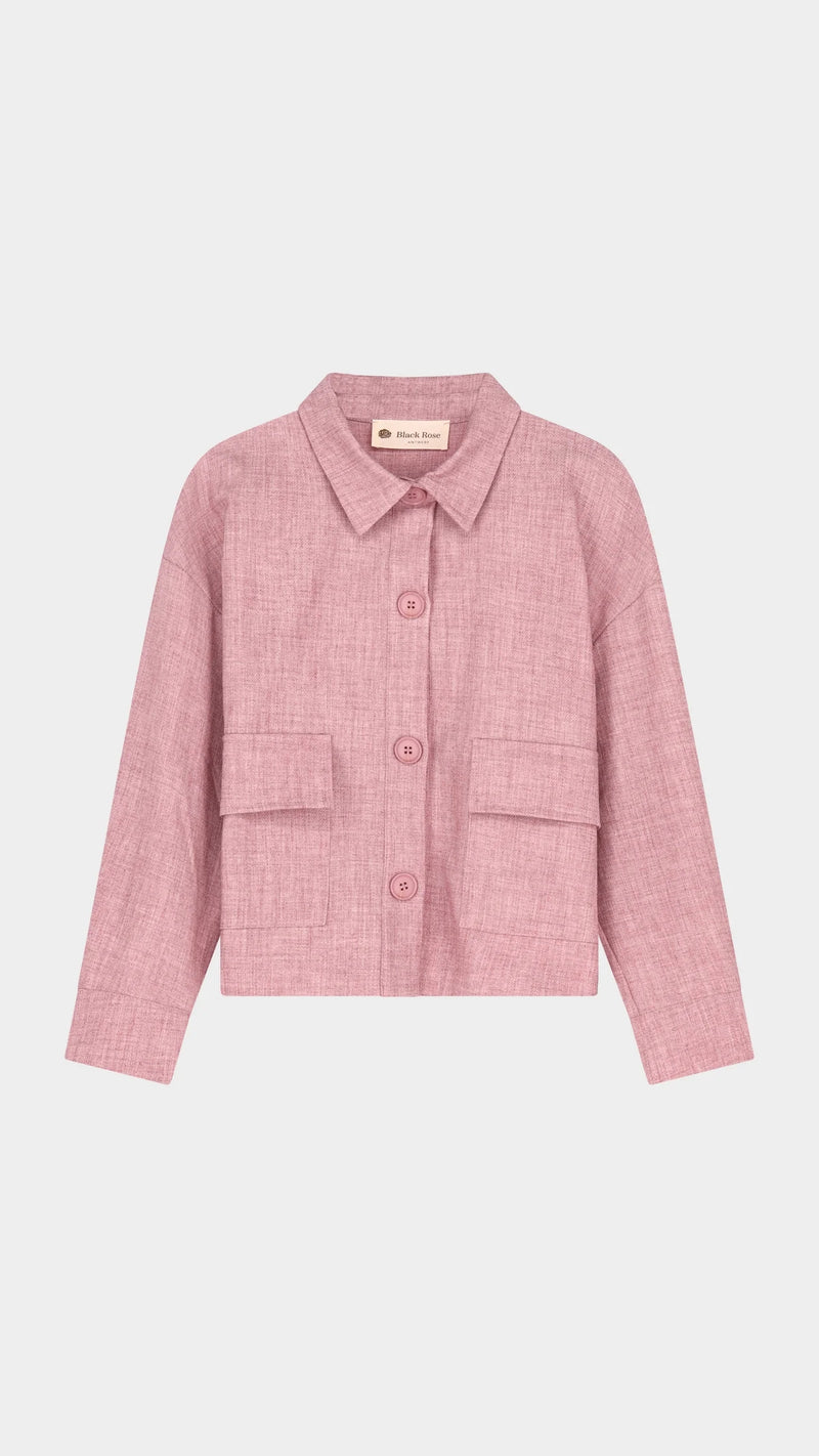 Jassen roze BLACK ROSE