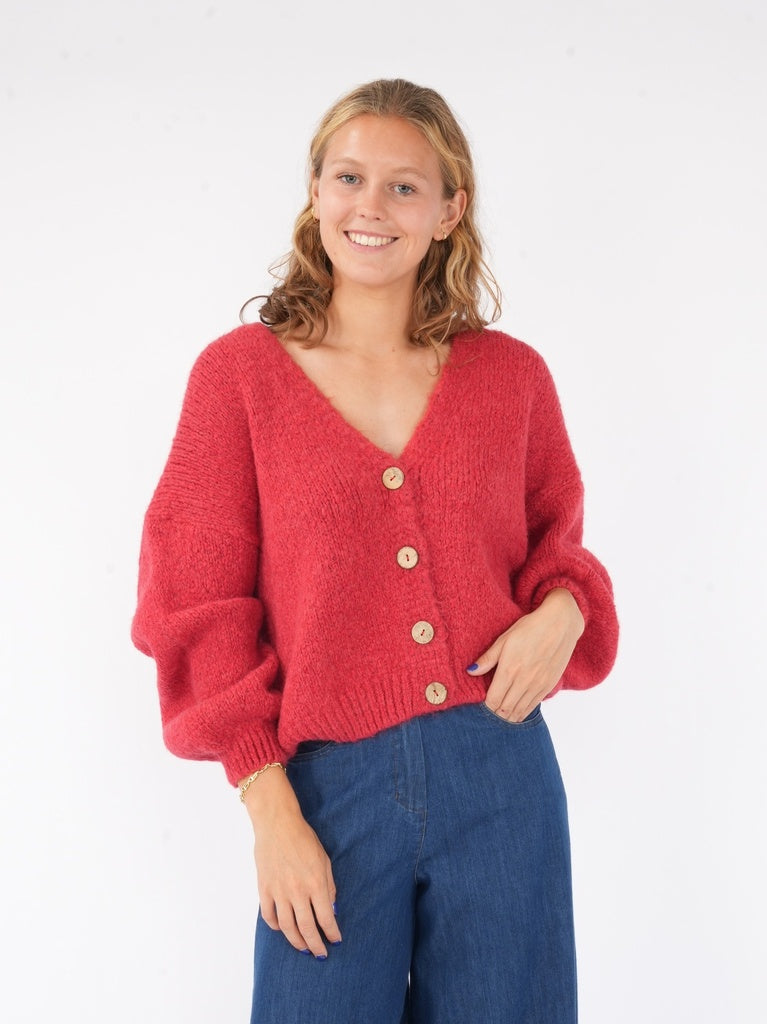 Cardigans roze BLACK ROSE