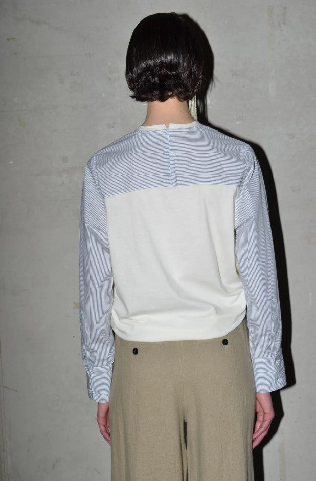 Blouses lange mouw beige Collectors Club