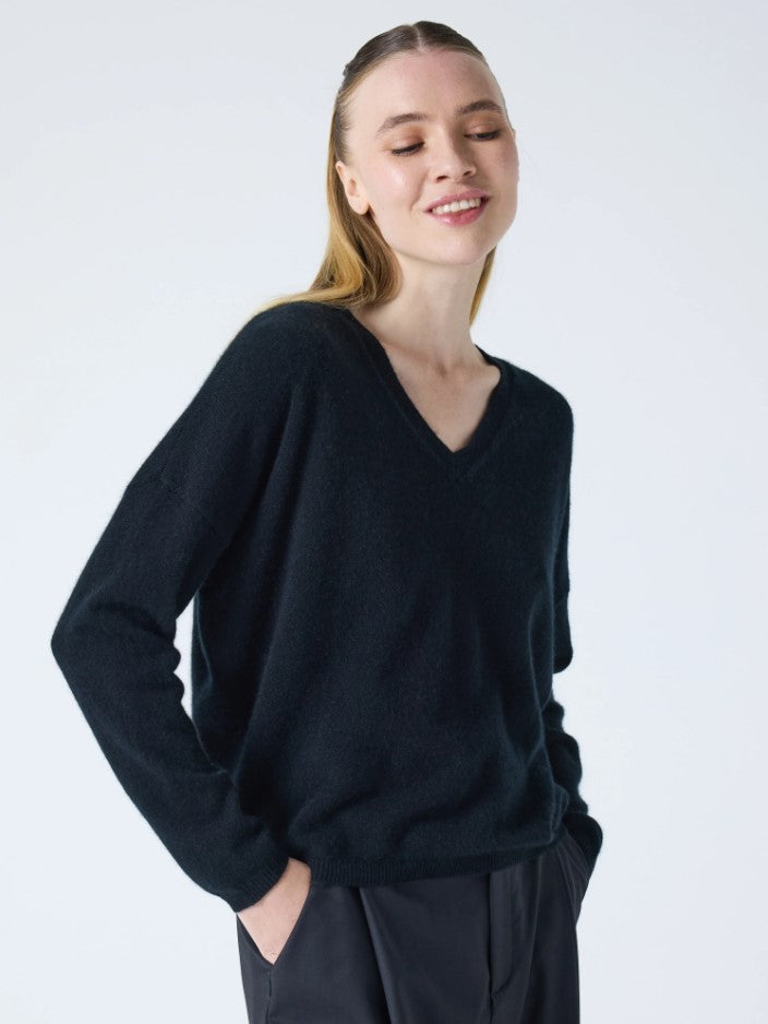 Pulls zwart Absolut cashmere.