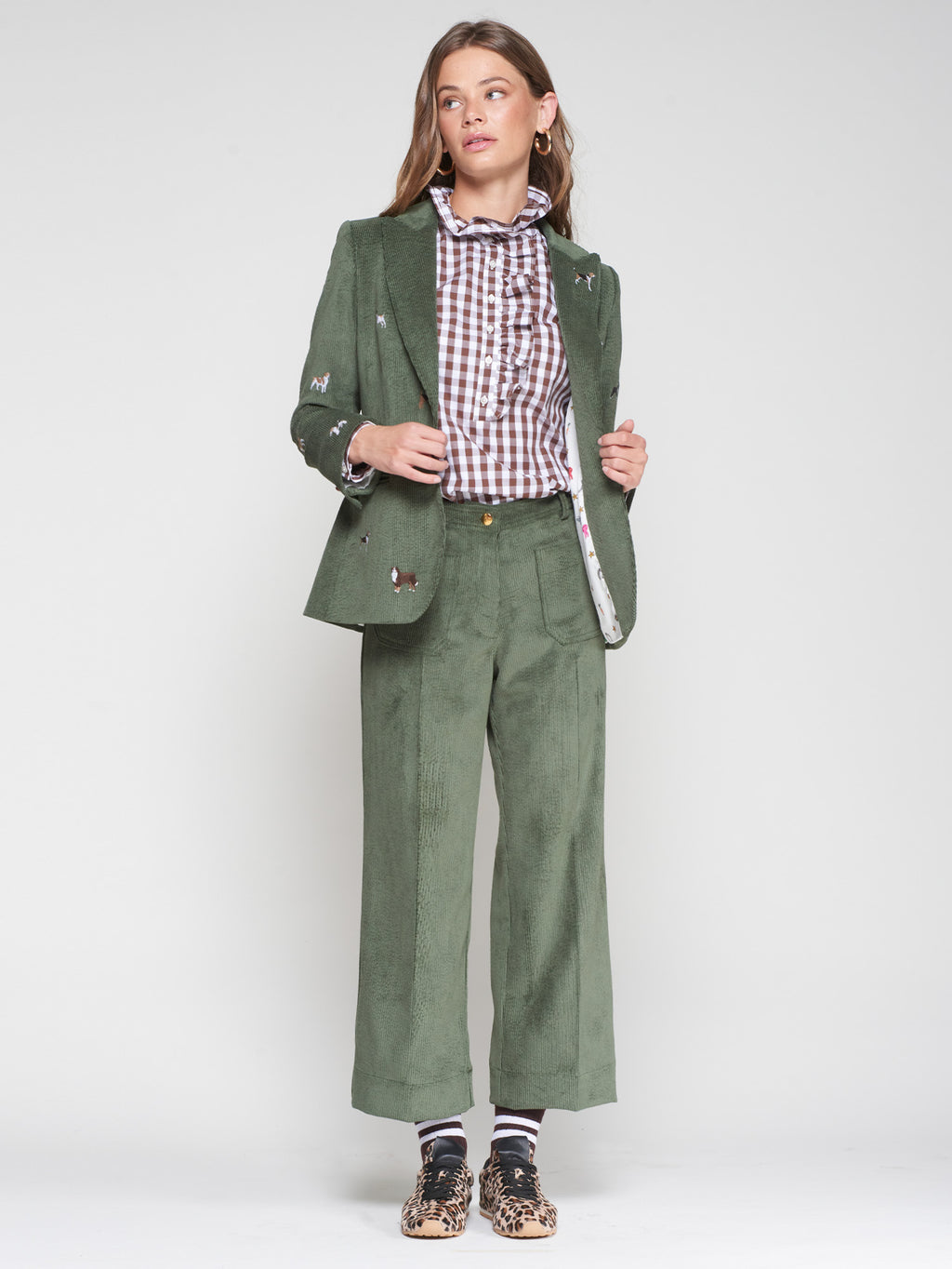 Blazers groen Vilagallo