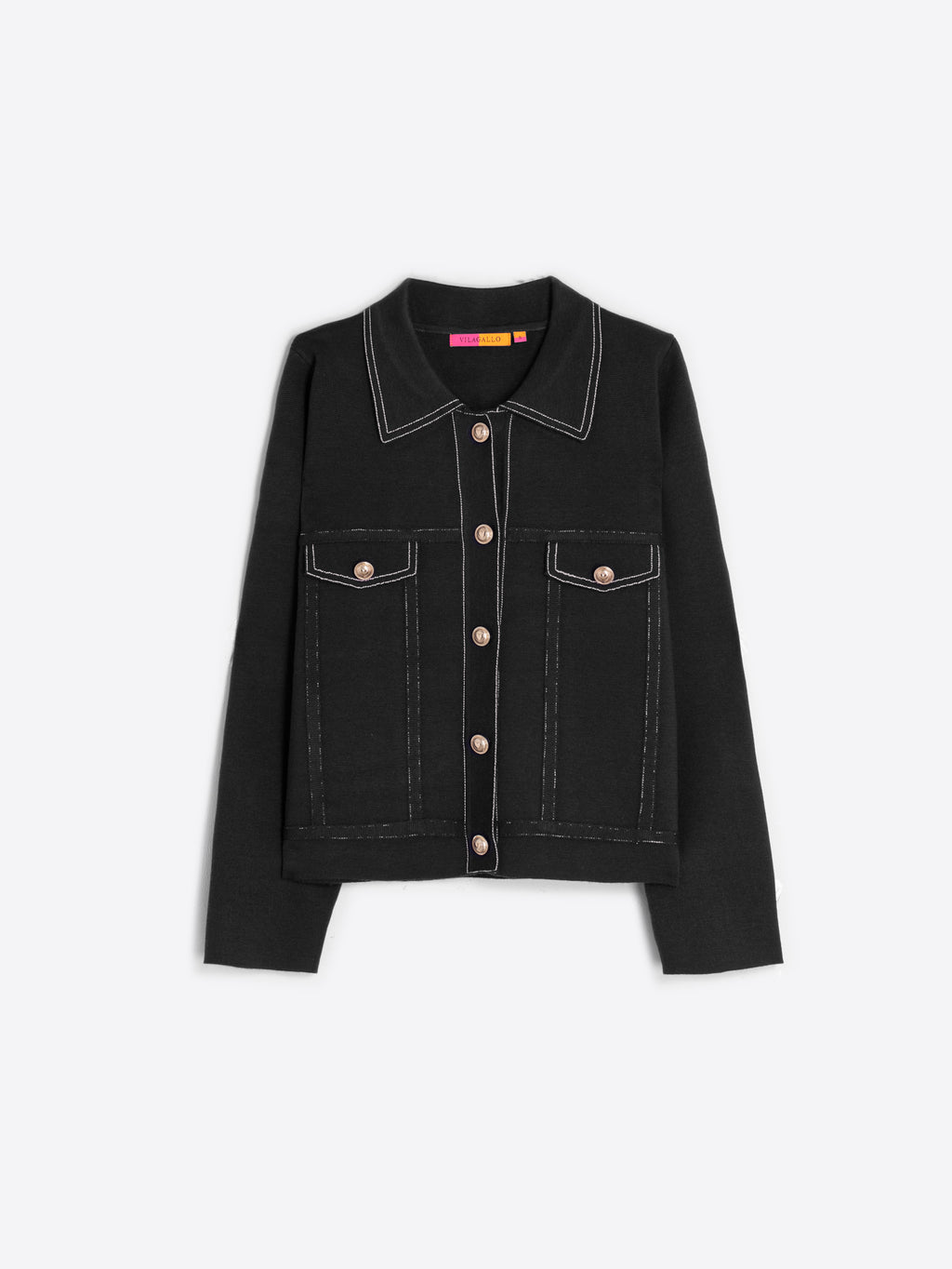 Cardigans zwart Vilagallo