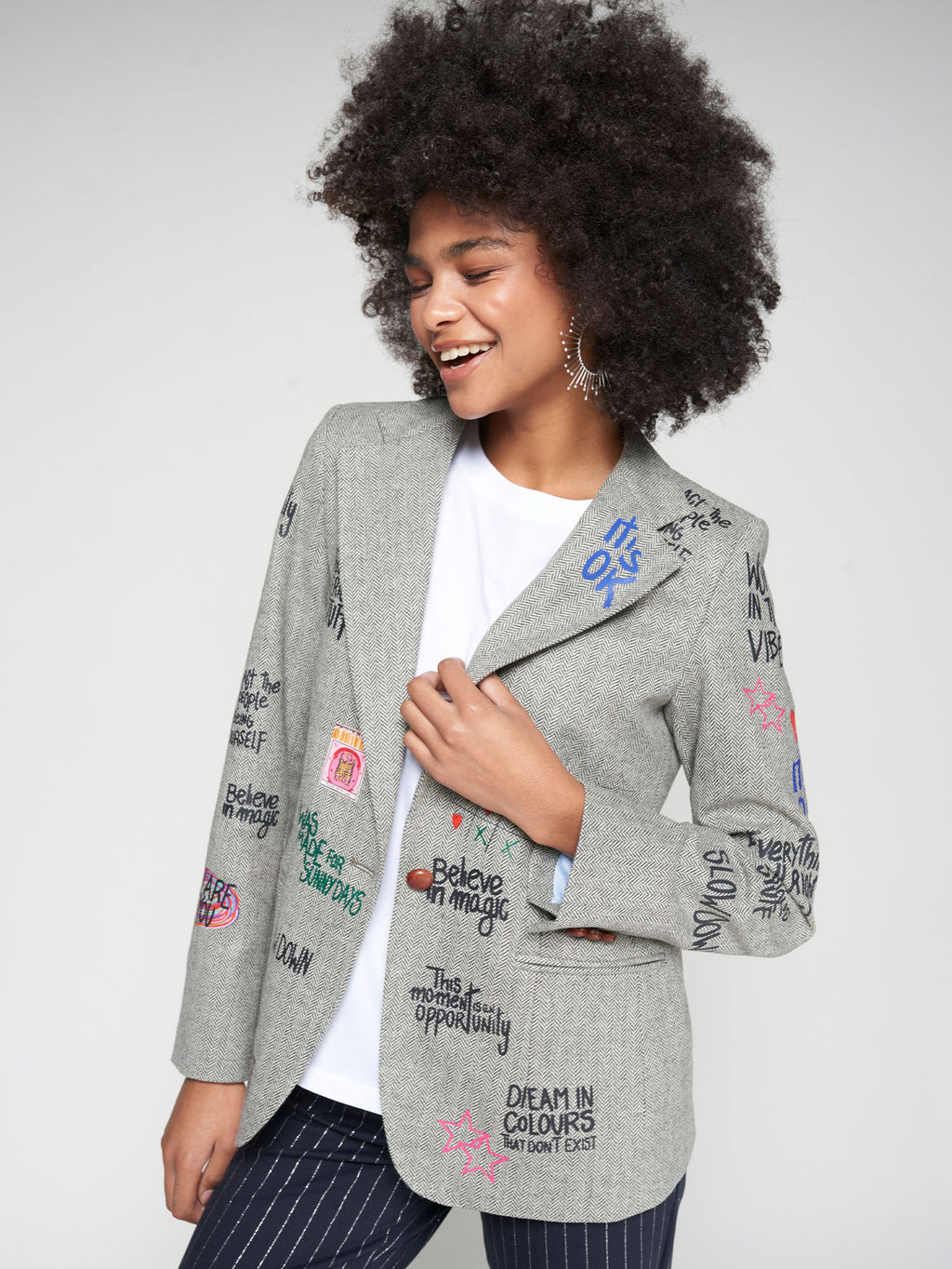 Blazers grijs Vilagallo