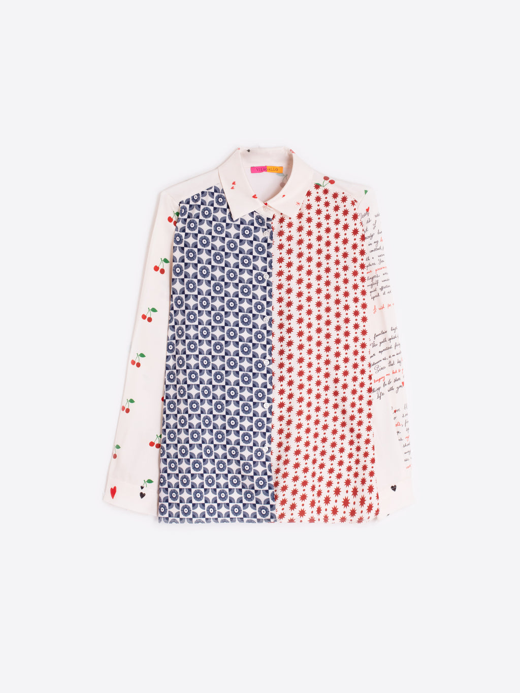 Blouses lange mouw multicolor Vilagallo