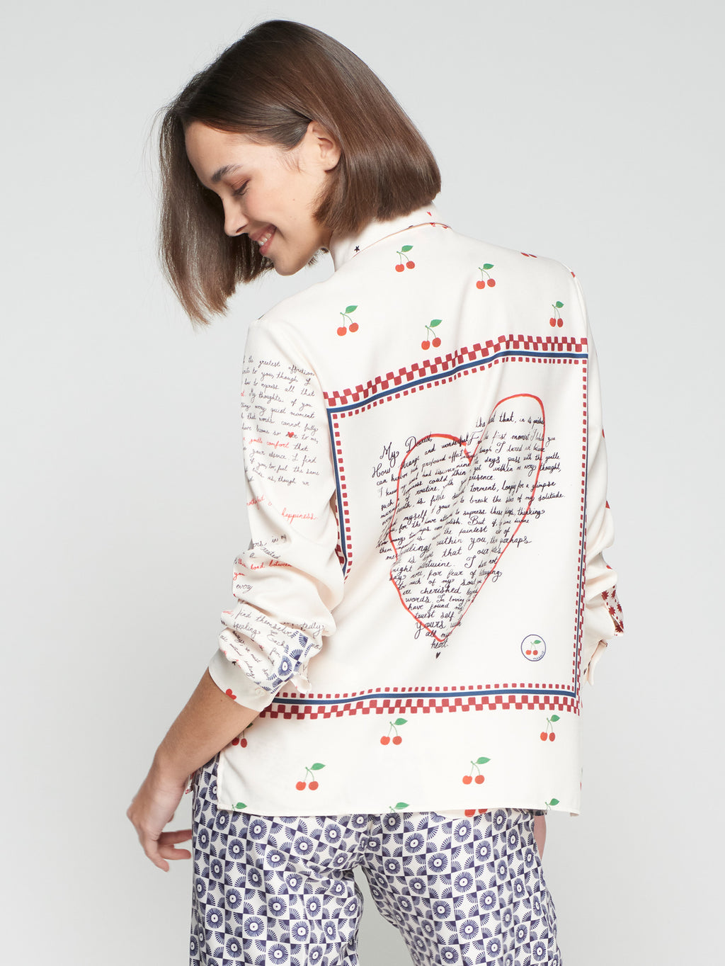 Blouses lange mouw multicolor Vilagallo