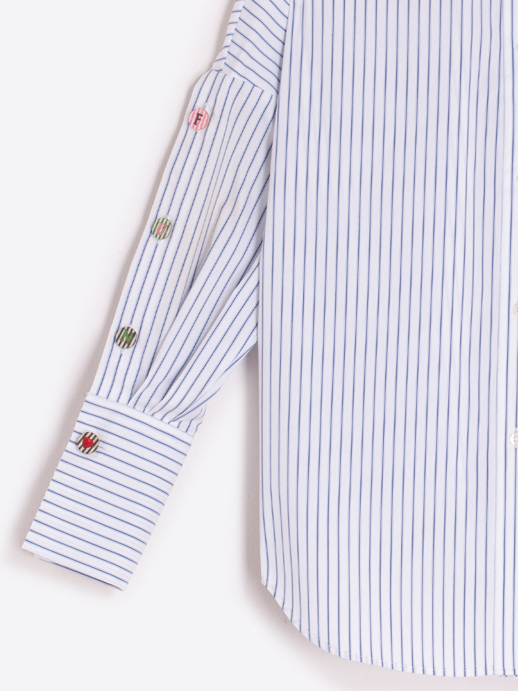 Blouses lange mouw blauw Vilagallo