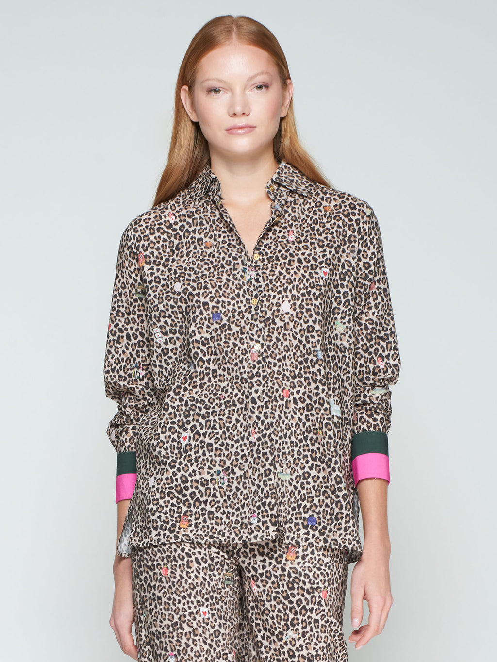 Blouses lange mouw multicolor Vilagallo