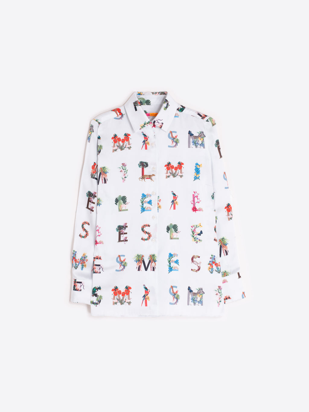 Blouses lange mouw wit Vilagallo