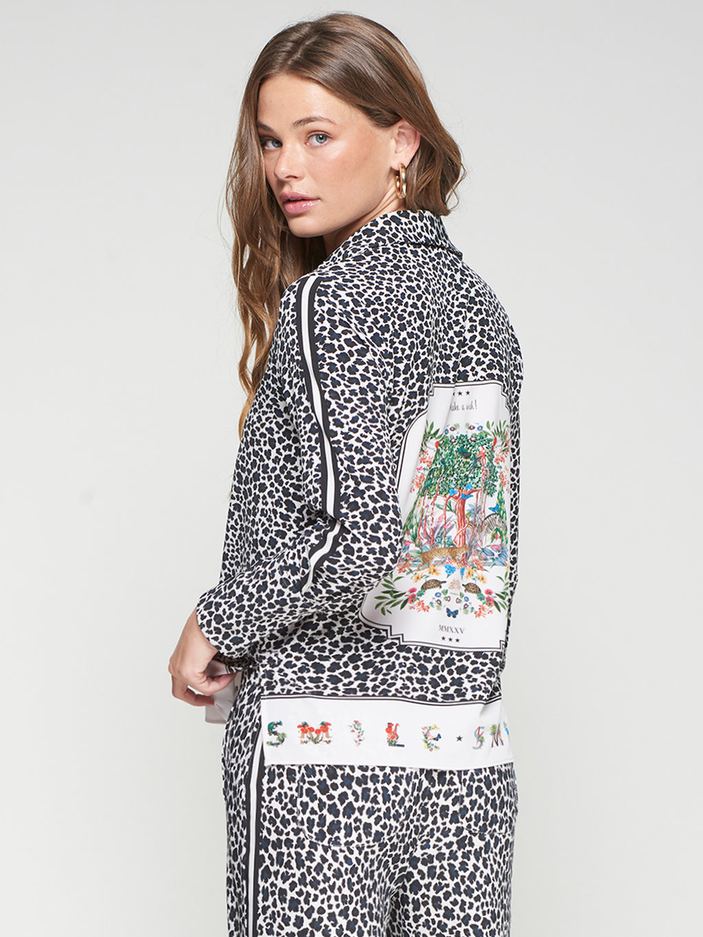 Blouses lange mouw multicolor Vilagallo