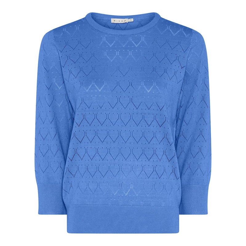 Pulls blauw Micha