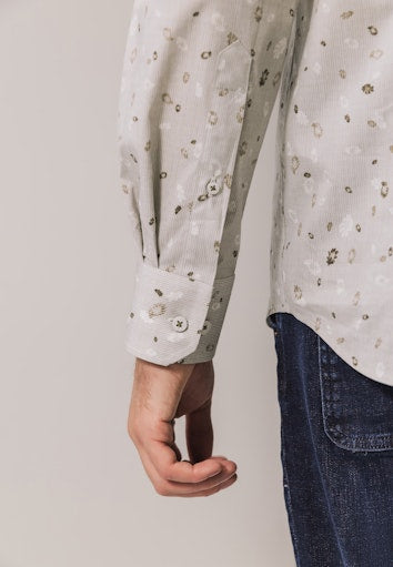 Hemden lange mouw bruin State of Art