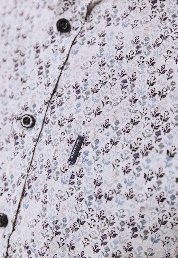 Hemden lange mouw blauw State of Art