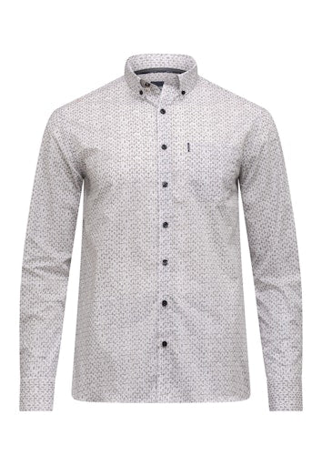 Hemden lange mouw wit State of Art