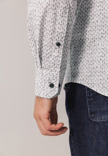 Hemden lange mouw wit State of Art