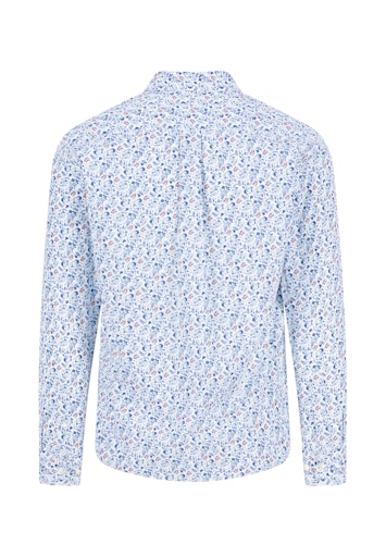 Hemden lange mouw blauw Fynch-Hatton
