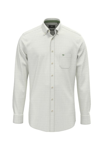 Hemden lange mouw groen Fynch-Hatton