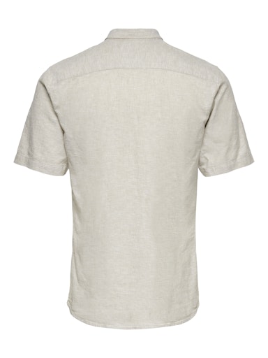 Hemden korte mouw bruin ONLY&SONS