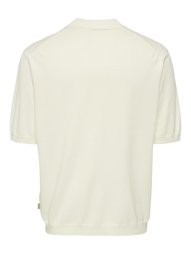 Polo's korte mouw beige ONLY&SONS