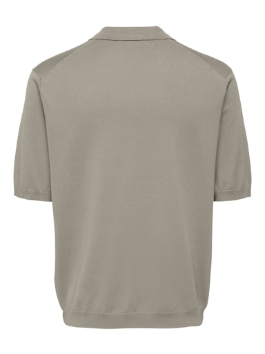 Polo's korte mouw grijs ONLY&SONS