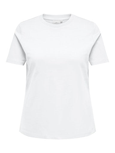 T-shirts korte mouw wit ONLY Carmakoma