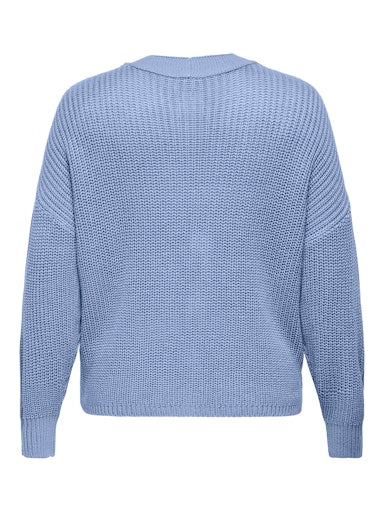 Cardigans blauw ONLY Carmakoma