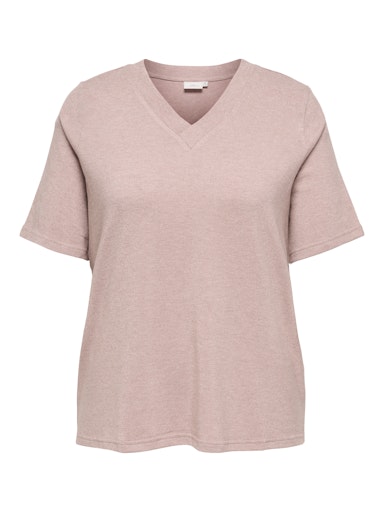 T-shirts korte mouw roze ONLY Carmakoma